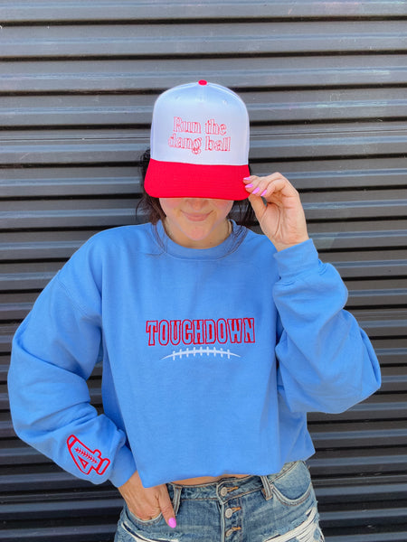 Touchdown Personalized Football Sweatshirt