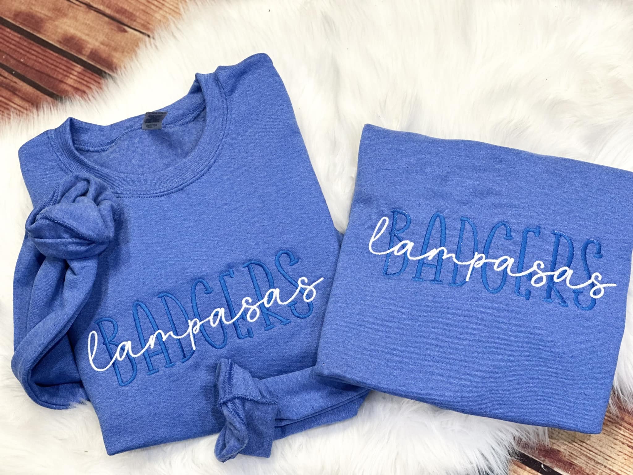 Custom Team Embroidered Sweatshirts - Main Image