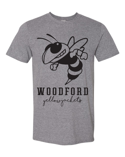 Oversized Tone on Tone Custom Mascot Tee