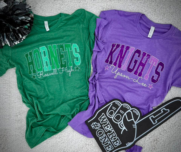 Color Fade Game Day Mascot Tee