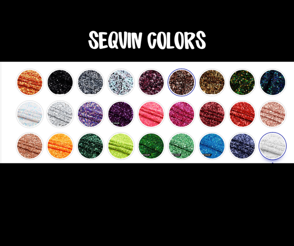 Glitter + Sequin Varsity Lettwr Appliqué Sweatshirt