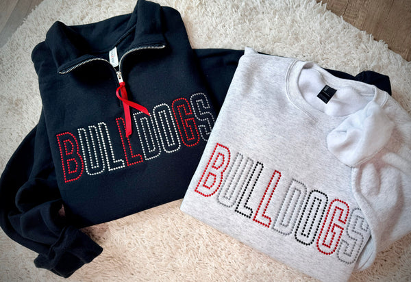 Twinkle Stitch Quarter Zip / Crewneck Team Sweatshirt