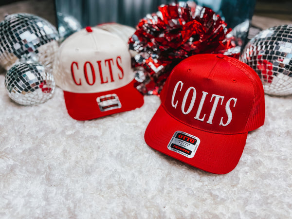 Team 3D Serif Embroidered Trucker