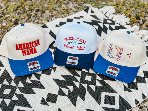American Mama 4th of July Trucker Hat