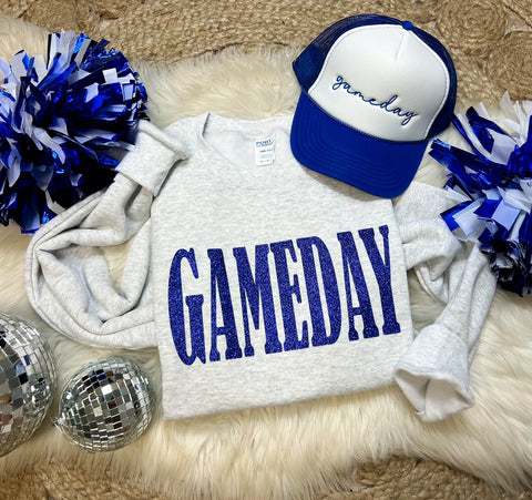 Glitter Game Day Sweatshirt