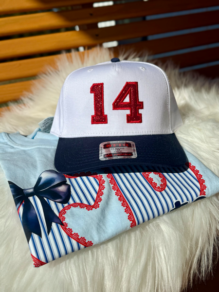 Custom Glitter Baseball Trucker Hat