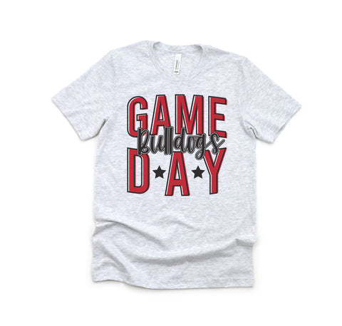 Game Day Arched Star Team Mascot Graphic Tee